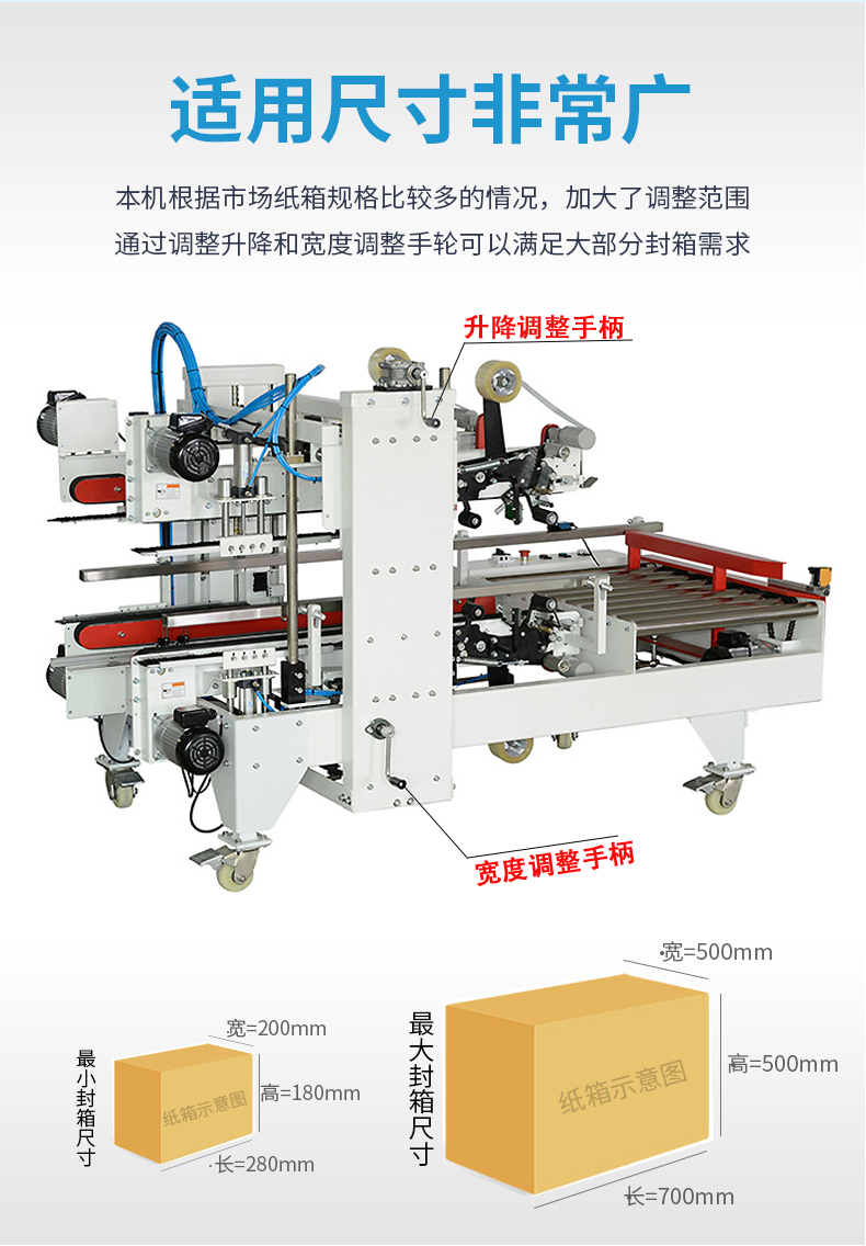 工字型封箱機常見問題及解決方案